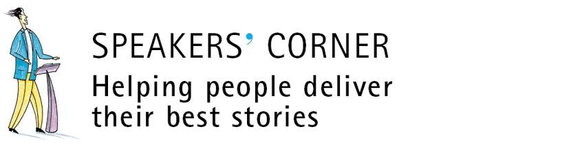 20 years of storytelling for business by international trainers and storytellers Speakers' Corner
